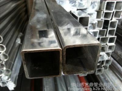 304不銹鋼廠家|不銹鋼方通50*50*4.0,不銹鋼批發!圖片_高清圖_細節圖-佛山市藝鼎管業 -